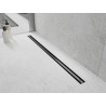 Mexen Flat 360° Slim линеен въртящ се сифон 100 см, четкано сиво оръжие - 1E41100