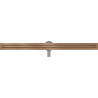 Mexen Flat 360° Slim линеен въртящ се сифон 120 см, четкана мед - 1C41120