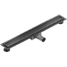 Mexen Flat Линеен сифон M33 70 см, четка и полиран gun gray - 1E33070-15