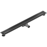 Mexen Flat M33 линеен сифон 90 см, четка gun gray - 1E33090-15