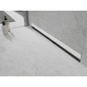 Mexen Flat Wall линеен стенен сифон 2в1 100 см, бял - 1230100