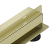 Mexen Flat Wall линеен стенен сифон 2в1 100 см, златен матиран - 1A30100
