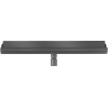 Mexen Flat Wall линеен стенен сифон 2в1 70 см, матиран в цвят gun gray - 1E30070
