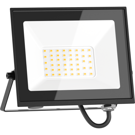 Mexen Luxpro LED прожектор, 30W, Неутрална - 4000K, 2700 lm, черен - L230-030-40-70