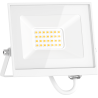 Mexen Luxpro+ LED прожектор, 20W, Студен - 6500K, 2200 lm, бял - L231-020-65-20