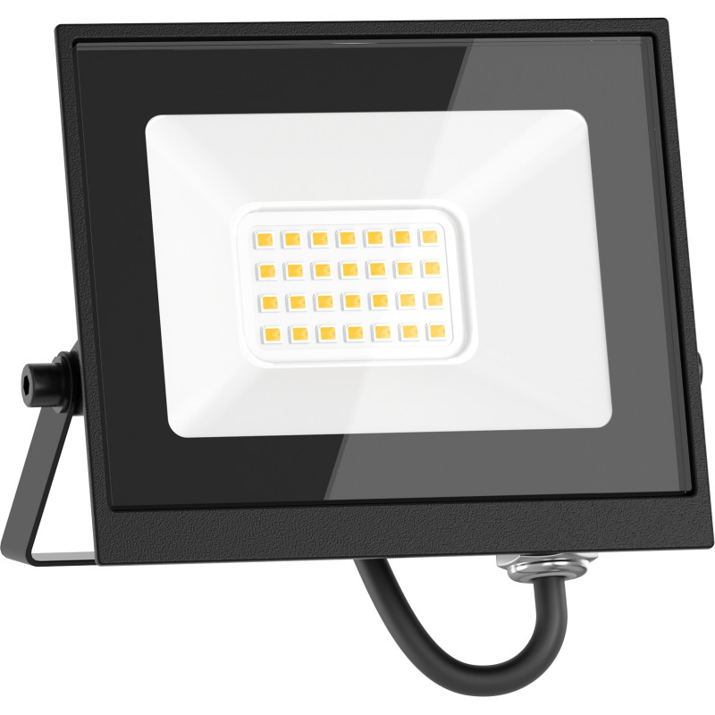 Mexen Luxpro+ LED прожектор, 20W, неутрална - 4000K, 2200 lm, черен - L231-020-40-70