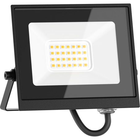 Mexen Luxpro+ LED прожектор, 20W, Студен - 6500K, 2200 lm, черен - L231-020-65-70