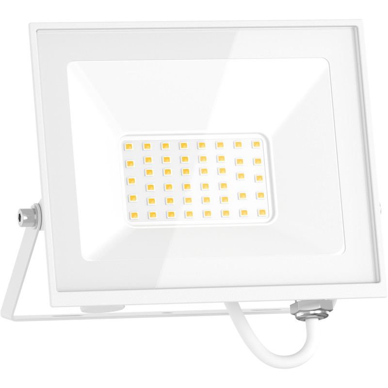 Mexen Luxpro+ LED прожектор, 30W, Студена - 6500K, 3300 lm, бял - L231-030-65-20