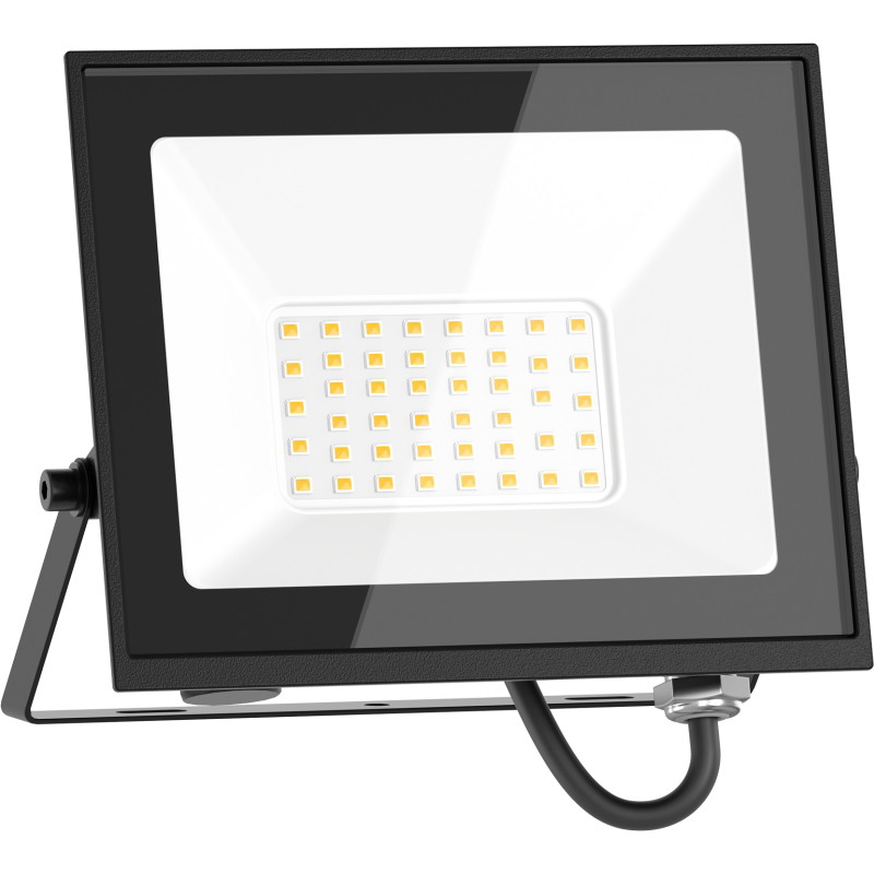 Mexen Luxpro+ LED прожектор, 30W, Неутрален - 4000K, 3300 lm, черен - L231-030-40-70