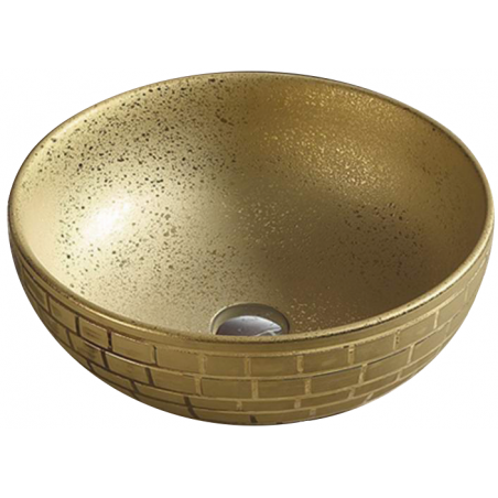 Mexen Briana мивка на плот 40 x 40 см, златна - 22064052