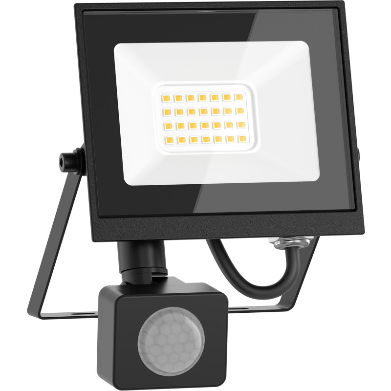 Mexen Luxpro LED прожектор със сензор за движение, 20W, неутрална - 4000K, 1800 lm,