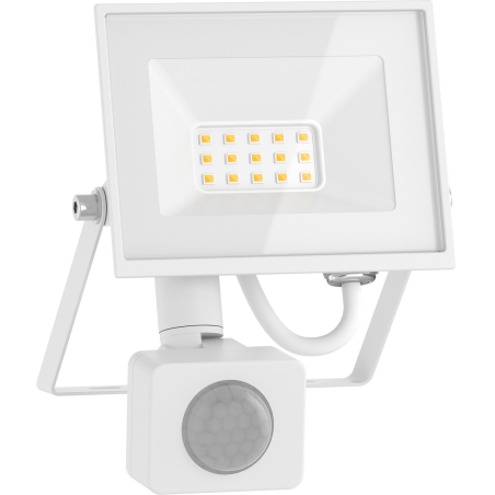 Mexen Luxpro+ LED прожектор с датчик за движение, 10W, Студена светлина - 6500K, 1100