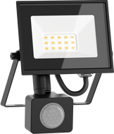 Mexen Luxpro+ LED прожектор с датчик за движение, 10W, Студена - 6500K, 1100 lm, черен