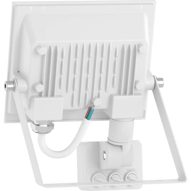 Mexen Luxpro+ LED прожектор с детектор за движение, 20W, Неутрална - 4000K, 2200 lm, бял