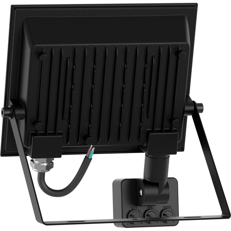 Mexen Luxpro+ LED прожектор с детектор за движение, 30W, Неутрална - 4000K, 3300 lm,