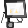 Mexen Luxpro+ LED прожектор с сензор за движение, 30W, Студена - 6500K, 3300 lm, черен