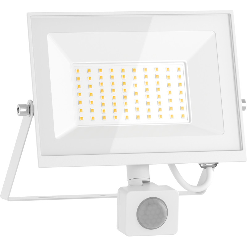 Mexen Luxpro+ LED прожектор с датчик за движение, 50W, Студена светлина - 6500K, 5500