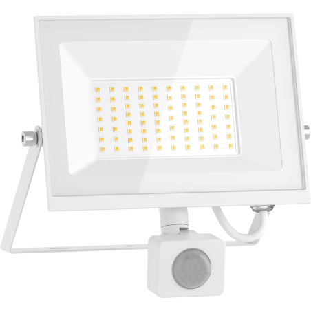 Mexen Luxpro+ LED прожектор с датчик за движение, 50W, Студена светлина - 6500K, 5500