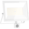 Mexen Luxpro+ LED прожектор с датчик за движение, 70W, Студена - 6500K, 7700 lm, бял