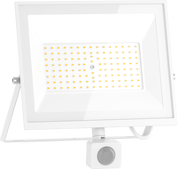 Mexen Luxpro+ LED прожектор с датчик за движение, 70W, Студена - 6500K, 7700 lm, бял