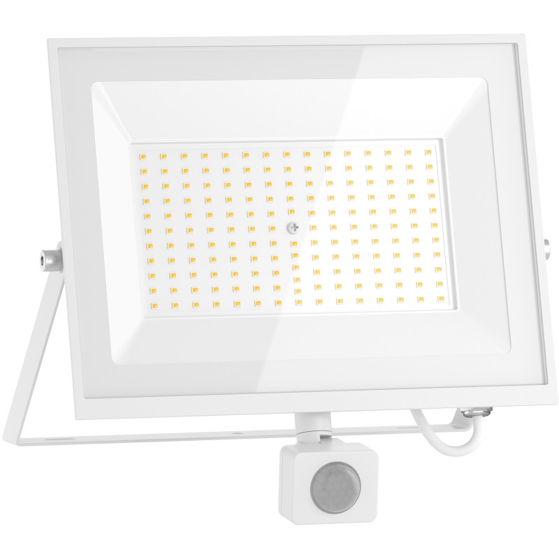Mexen Luxpro+ LED прожектор с датчик за движение, 100W, неутрална - 4000K, 11000 lm, бял