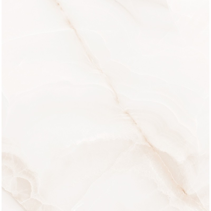 Mexen Onyx Бял полиран гранитогрес ректифициран клас G1, подово-сенен 60 x 60