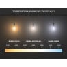 Mexen Nova 6x LED крушка E27, A60, 7W, Топла - 3000K, 735 лм - L100-E27-0730-01x06