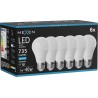 Mexen Nova 6x LED крушка E27, A60, 7W, Студено - 6500K, 735 lm - L100-E27-0765-01x06