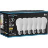 Mexen Nova 6x LED крушка E27, A60, 10W, Топла - 3000K, 1055 lm - L100-E27-1030-01x06
