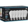 Mexen Nova 6x LED крушка E27, A60, 10W, Студена - 6500K, 1055 lm - L100-E27-1065-01x06