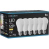 Mexen Nova 6x LED крушка E27, A60, 12W, Топла - 3000K, 1260 lm - L100-E27-1230-01x06