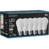 Mexen Nova 6x LED крушка E27, A60, 12W, Неутрална - 4000K, 1260 lm - L100-E27-1240-01x06