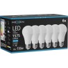 Mexen Nova 6x LED крушка E27, A60, 15W, Студена - 6500K, 1575 lm - L100-E27-1565-01x06