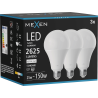 Mexen Nova 3x LED крушка E27, A95, 25W, неутрална - 4000K, 2625 lm - L100-E27-2540-01x03