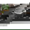 Mexen Mario гранитна мивка с 2 отделения 820 x 436 mm, черна, холедор хром - 6504822000-77