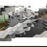 Mexen Vito гранитен мивка 1-камера 520 x 490 мм, сив, хромиран сифón - 6503521000-71