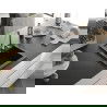 Mexen Vito гранитна мивка 1-коморна 520 x 490 мм, черен/златен металик, хромиран сифен - 6503521000-75