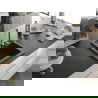 Мексен Вито гранитна мивка 1-коморна 520 x 490 мм, черен на точки, хром сифони - 6503521000-76