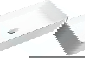 Mexen Estela мивка за вграждане 50 x 40 см, бяла/сребърна - 22105052