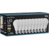 Mexen Nova 10x LED крушка E27, A60, 8W, Топла - 3000K, 840 lm - L100-E27-0830-01x10