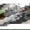Мексен Елиас гранитна мивка с 1 камера и сушилник 795 x 480 мм, черна на точки, хромиран сифона - 6511791005-76