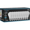Mexen Nova 10x LED крушка E27, A60, 9W, студена - 6500K, 945 lm - L100-E27-0965-01x10