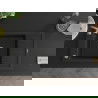 Мексен Елиас гранитен мивка 1-коморова с отцеждач 795 x 480 mm, черен, хромиран сифони - 6511791005-77