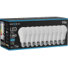 Mexen Nova 10x LED крушка E27, A60, 12W, Студена - 6500K, 1260 lm - L100-E27-1265-01x10