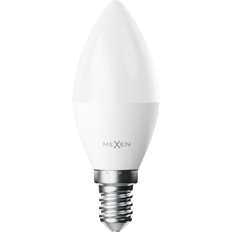 Mexen Nova 10x LED крушка E14, C37, 4W, Студена - 6500K, 420 lm - L102-E14-0465-01x10