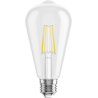 Mexen Vintis 6x LED филамент крушка E27, ST64, 4W, Студена - 6500K, 470 lm, прозрачна
