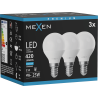 Mexen Nova 3x LED крушка E14, G45, 4W, Студена - 6500K, 420 lm - L101-E14-0465-01x03