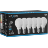 Mexen Nova 6x LED крушка E14, G45, 4W, Студена - 6500K, 420 lm - L101-E14-0465-01x06