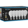Mexen Nova 6x LED крушка E14, G45, 6W, Топла - 3000K, 630 lm - L101-E14-0630-01x06