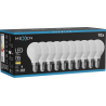 Mexen Nova 10x LED крушка E14, G45, 7W, Топла - 3000K, 735 lm - L101-E14-0730-01x10